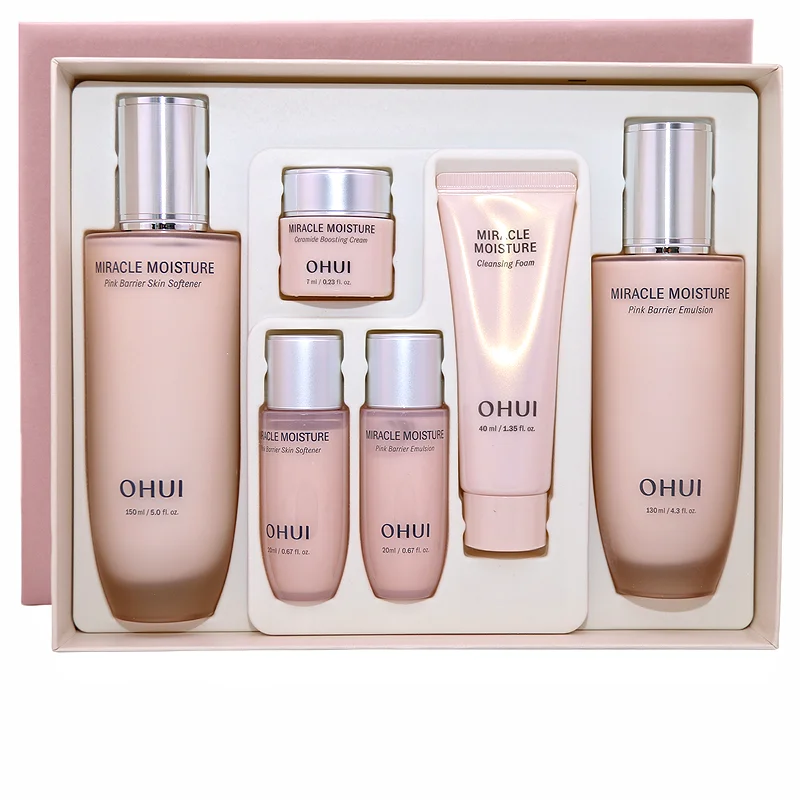 Skincare Routine - Ohui – ensemble d'hydratation Miracle rose,