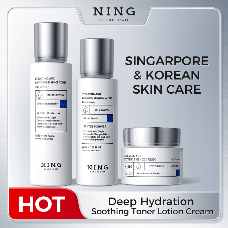 Ceramide Moisturizer - Tonique hydratant et apaisant, lotion et