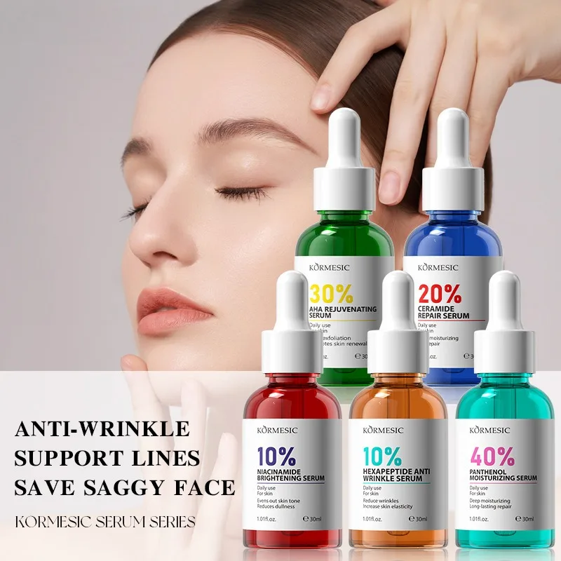 Ceramide Moisturizer - AHA rajeunissement Niacinamide éclaircissant visage sérum