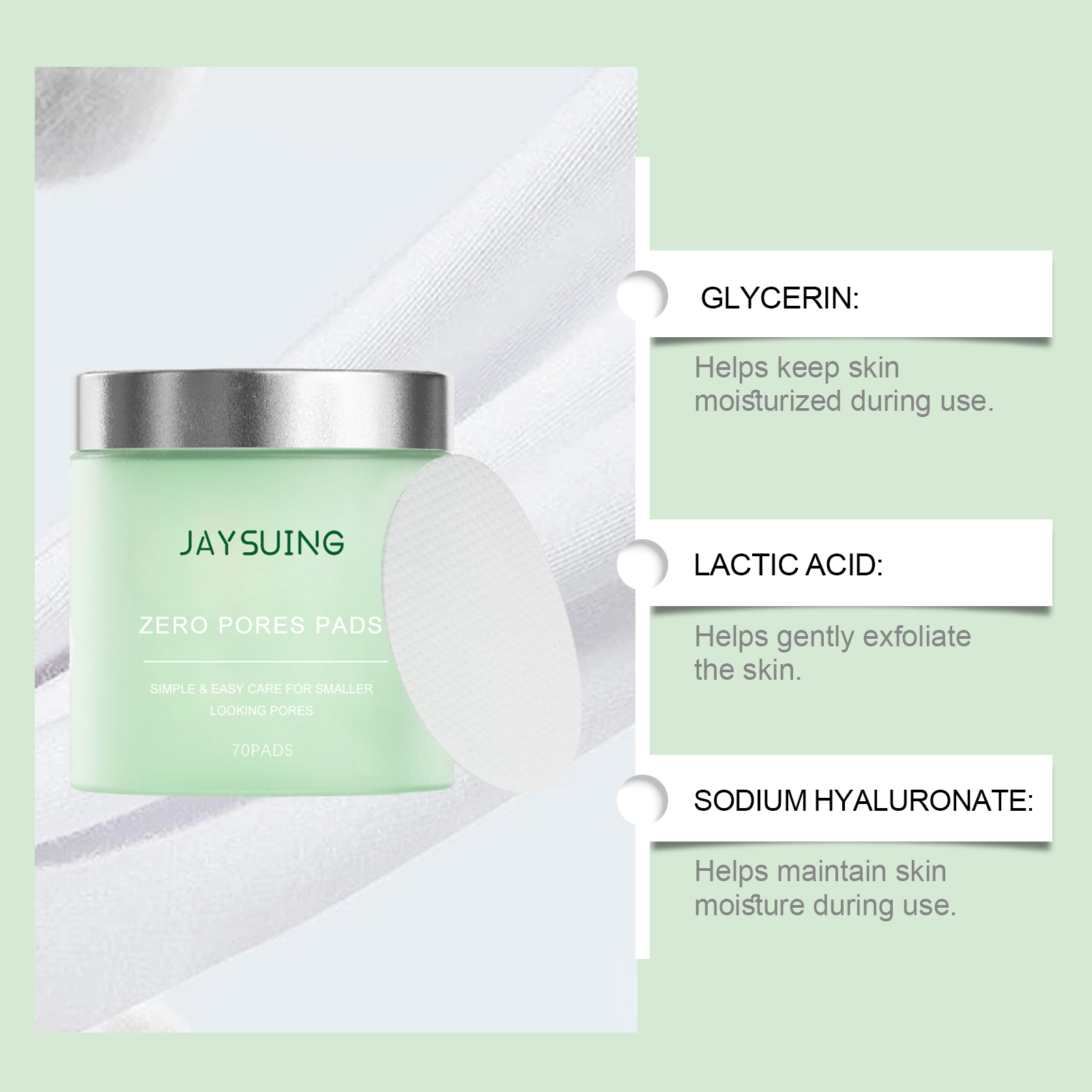 Tampons d'acide salicylique ré - Lactic Acid Toner avis et prix