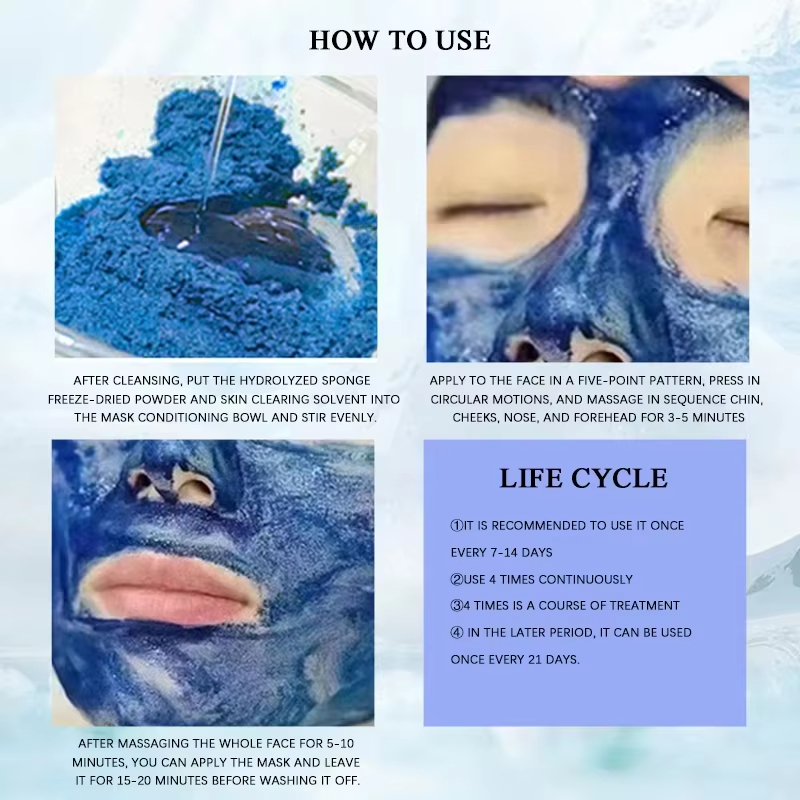 Kit de poudre lyophilisée de m - Skincare Omg avis et prix