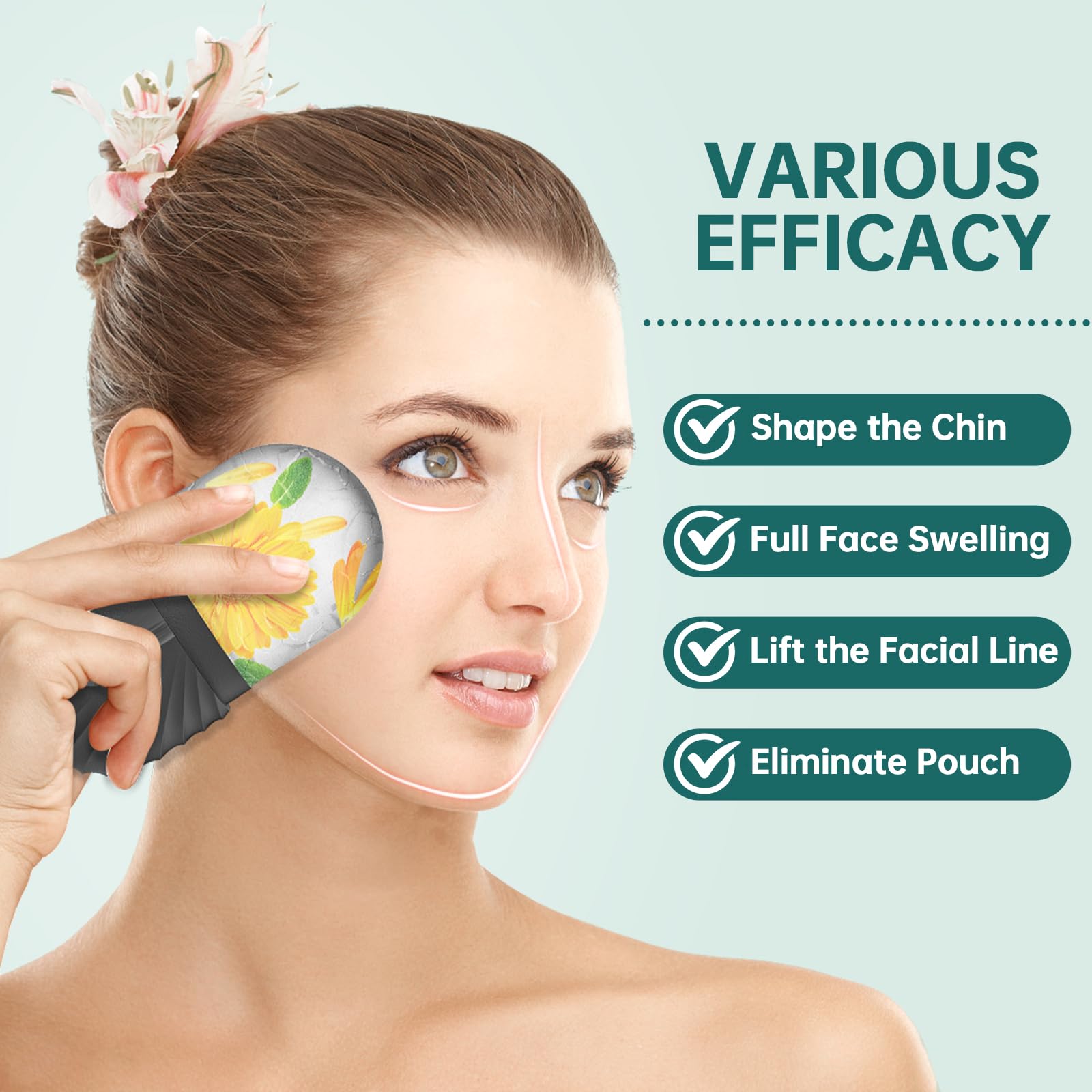 1/2/3 pièces rouleau de glace  - Skincare Routine avis et prix