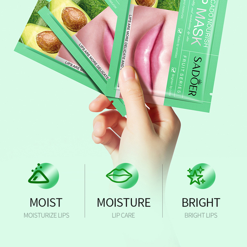30 pièces Fruits masque à lèvr - Skincare Omg avis et prix