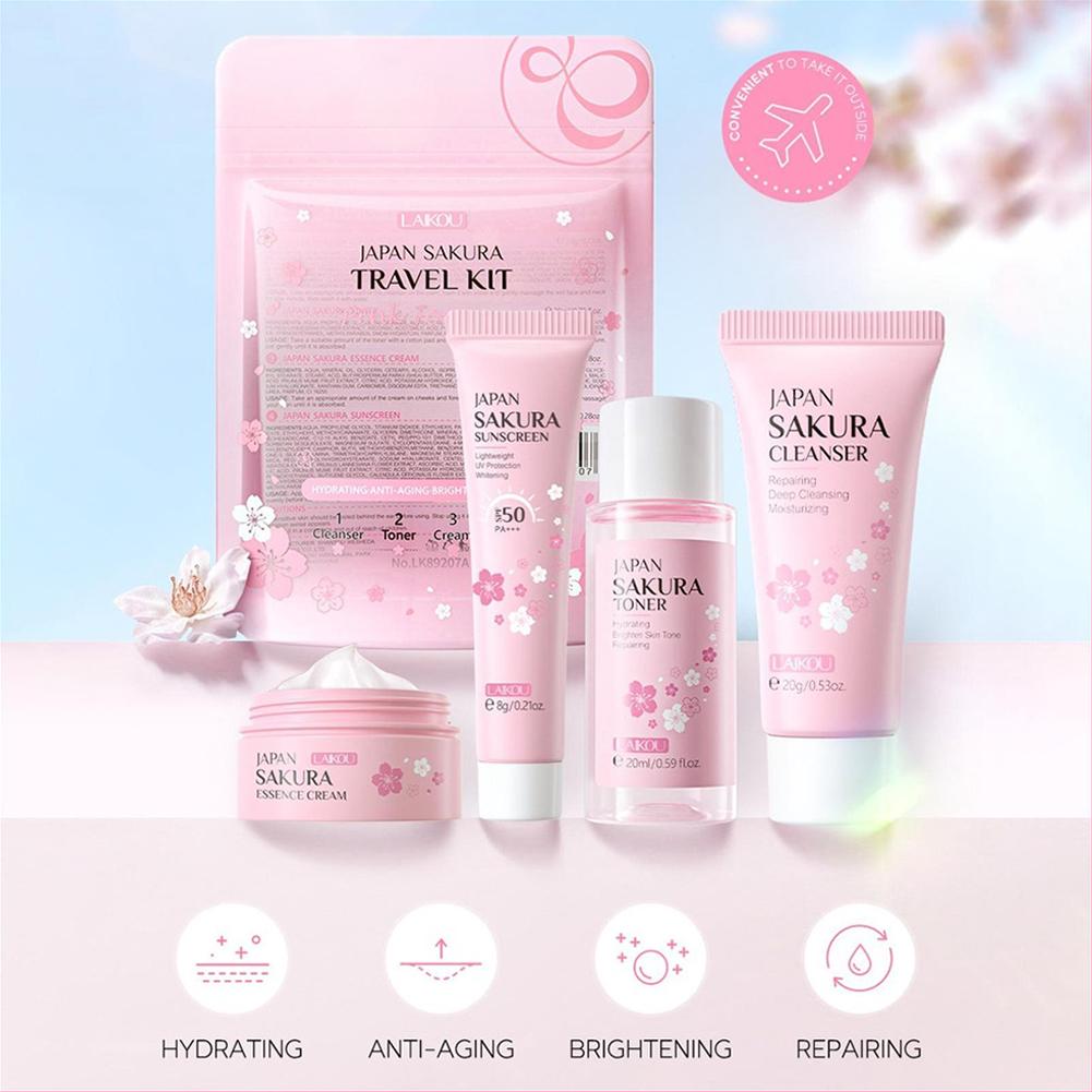Sakura – ensemble de soins de  - Skincare Routine avis et prix
