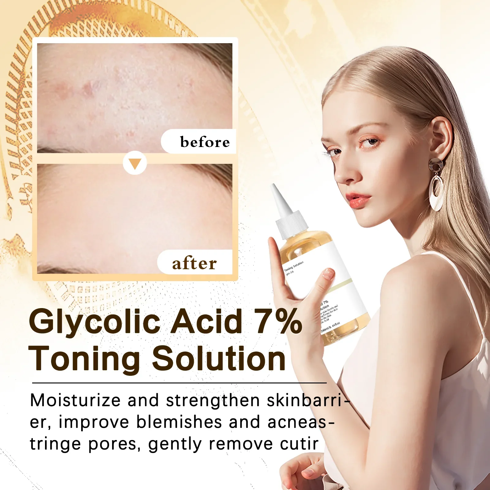 Solution tonifiante à l'acide  - Lactic Acid Toner avis et prix