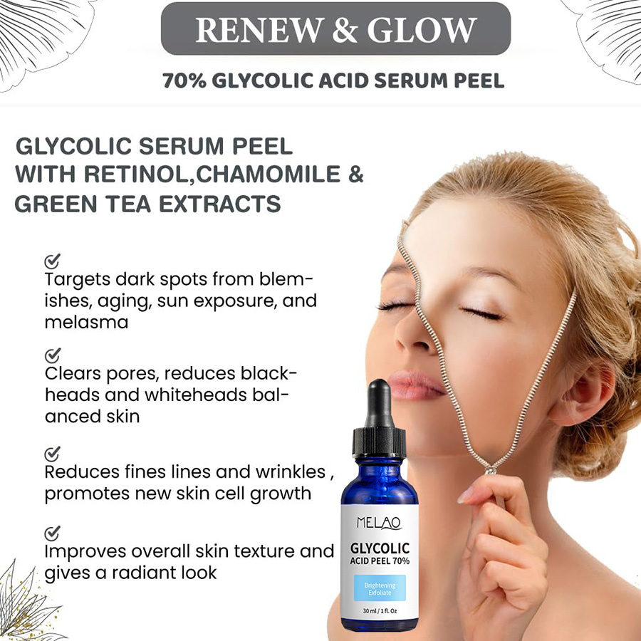 Sérum Exfoliant à 70% d'Acide  - Lactic Acid Toner avis et prix