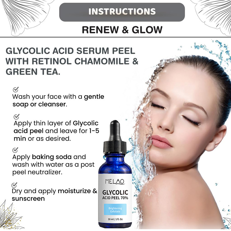 Sérum Exfoliant à 70% d'Acide  - Lactic Acid Toner avis et prix