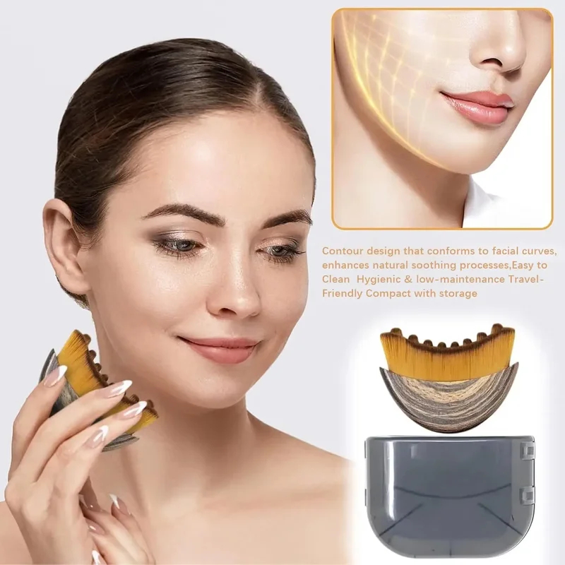 Brosse de massage pour drainag - Skincare Routine avis et prix