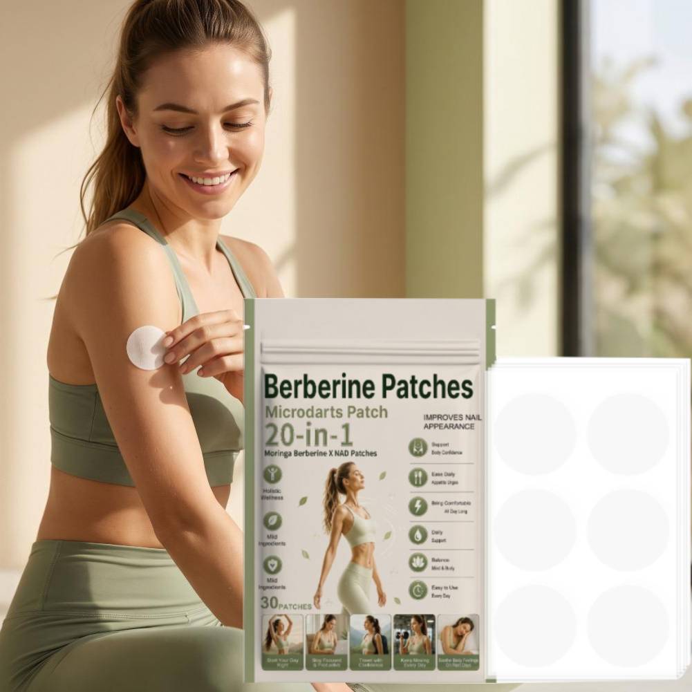 Patchs Berberine Moringa NAD 3 - Skincare Routine avis et prix