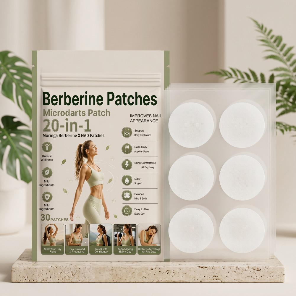 Patchs Berberine Moringa NAD 3 - Skincare Routine avis et prix